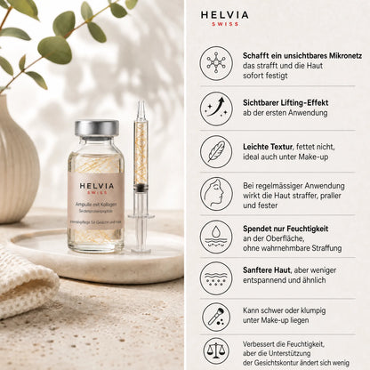 Straffendes Seiden-Peptid-Serum HELVIA SWISS