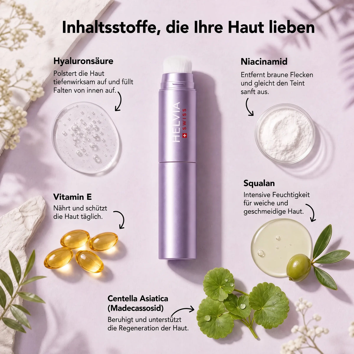 Chamäleon Foundation Stick HELVIA SWISS