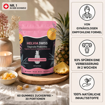 FemiFlore® – Probiotische Intim-Gummies HELVIA SWISS