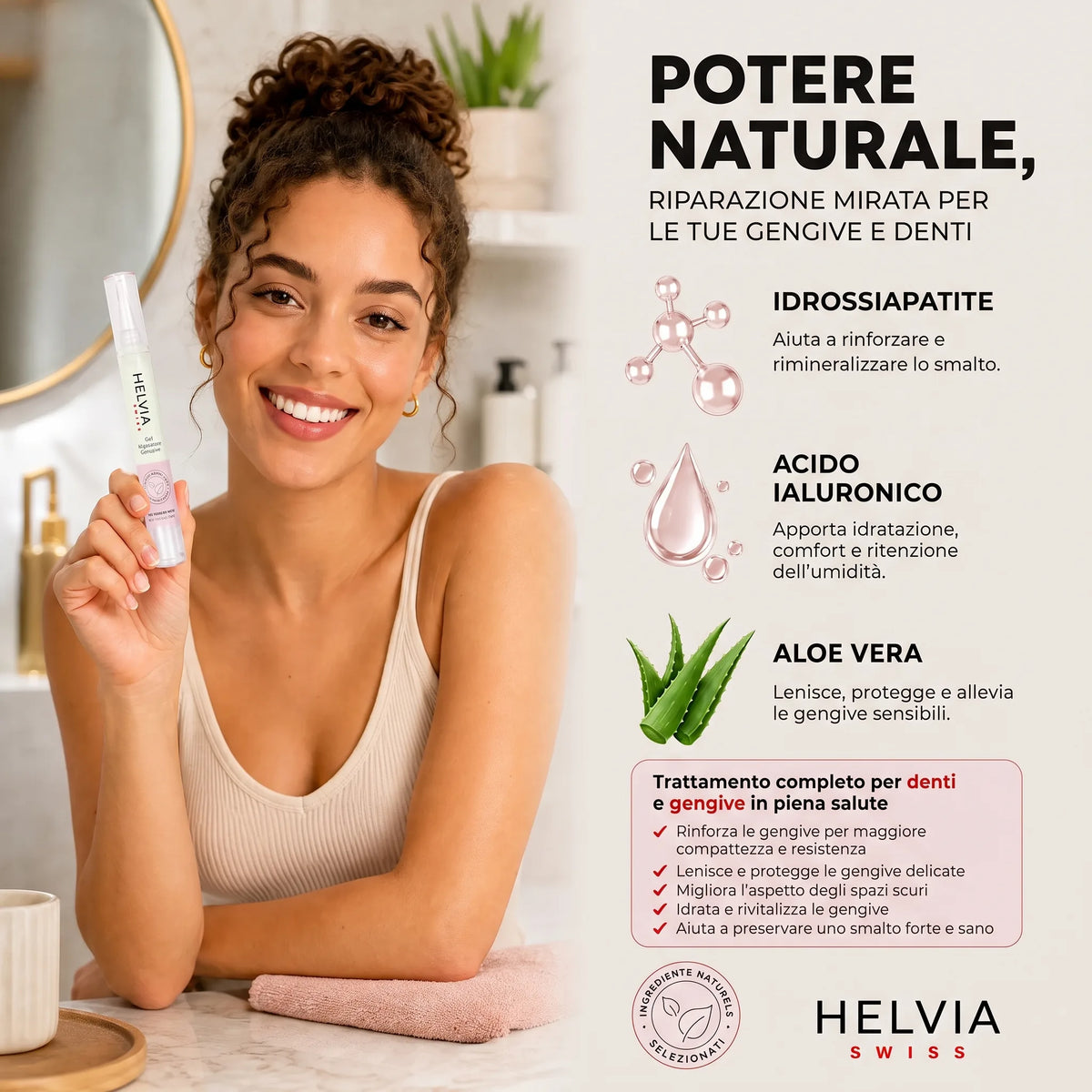 Gel Riparatore Gengive HELVIA SWISS