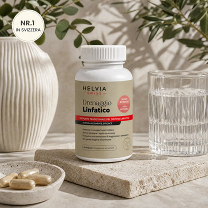 Capsule Drenaggio Linfatico Massima Efficacia HELVIA SWISS