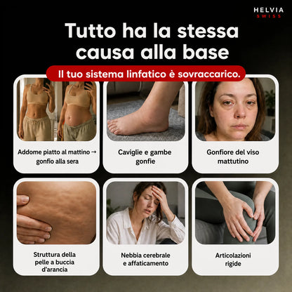 Capsule Drenaggio Linfatico Massima Efficacia HELVIA SWISS
