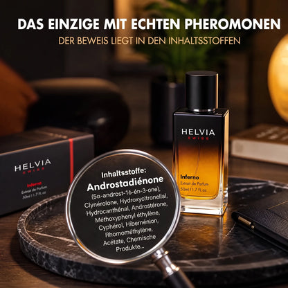 Parfum Inferno mit Pheromonen für Männer HELVIA SWISS