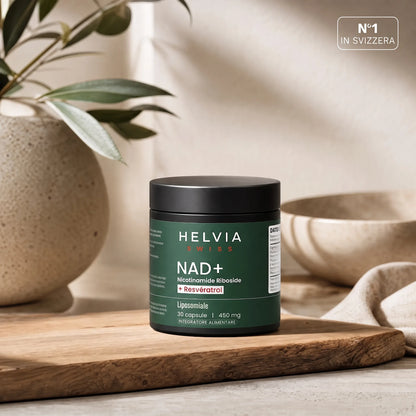NAD+ Longevità Liposomale HELVIA SWISS