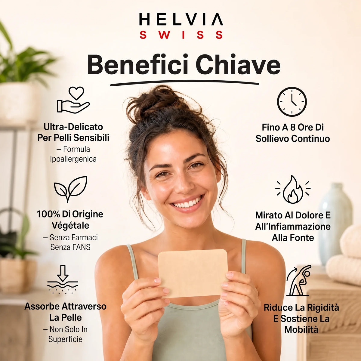 Patch Giapponese Anti-Dolore HELVIA SWISS