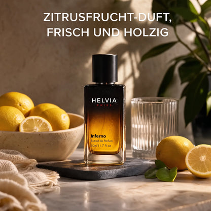 Parfum Inferno mit Pheromonen für Männer HELVIA SWISS