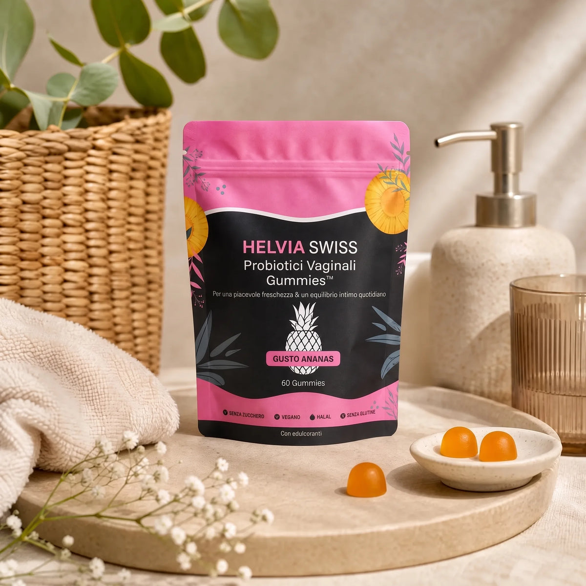 FemiFlore® – Gummies Probiotici Intimi HELVIA SWISS