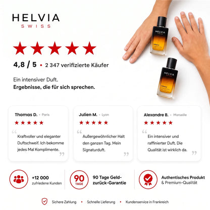 Parfum Inferno mit Pheromonen für Männer HELVIA SWISS