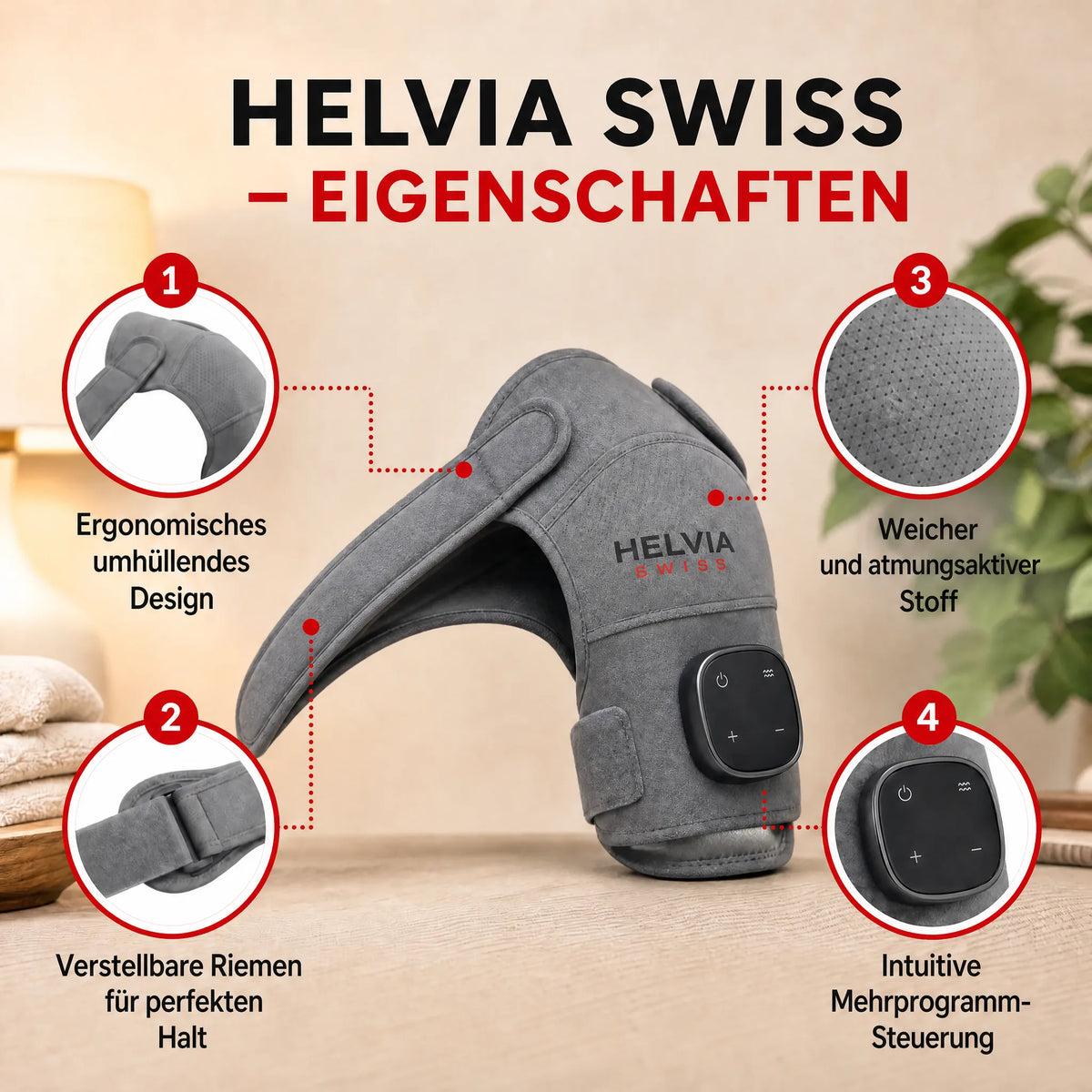 Schulter-Wärmegürtel HELVIA SWISS