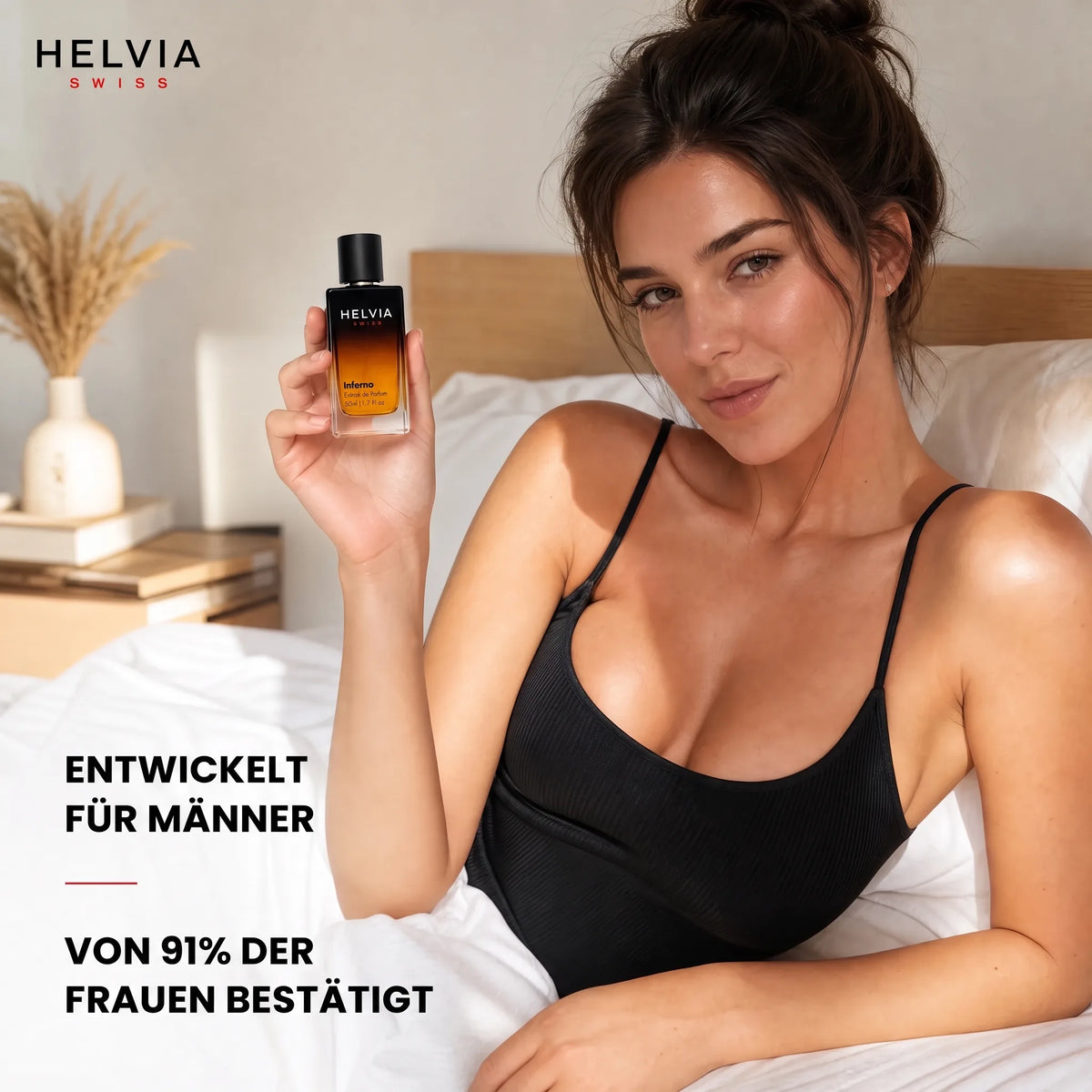 Parfum Inferno mit Pheromonen für Männer HELVIA SWISS