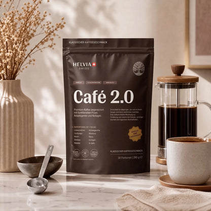 Coffee 2.0 — Kaffee mit Funktionellen Pilzen HELVIA SWISS
