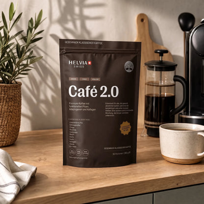 Coffee 2.0 — Kaffee mit Funktionellen Pilzen HELVIA SWISS