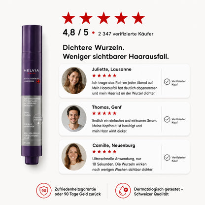 Kopfhaut Serum Roll-On Verdichtend HELVIA SWISS