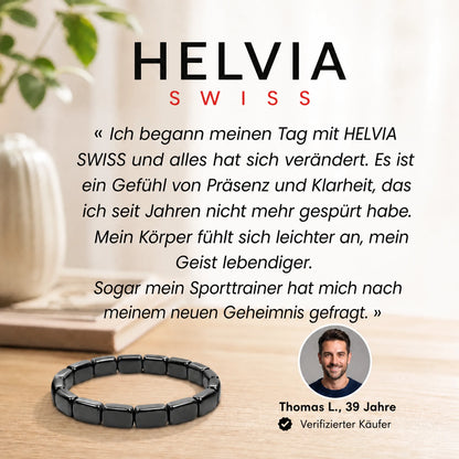 Magnetisches Hämatit-Armband - HELVIA SWISS