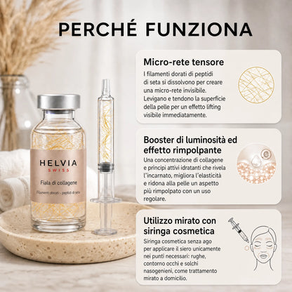 Siero Liftante Peptidi di Seta HELVIA SWISS