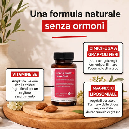Happy-Méno — Perdita di Peso Menopausa HELVIA SWISS