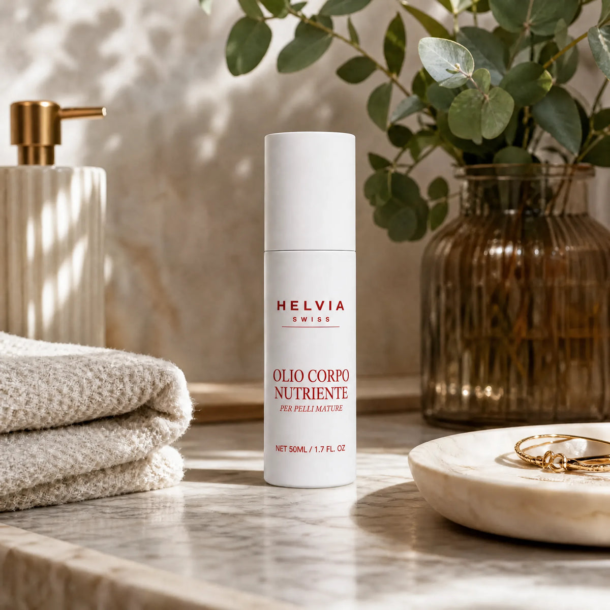 Sora – Olio Corpo Coreano Pelle Matura HELVIA SWISS