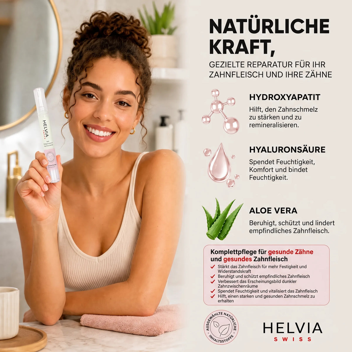 Zahnfleisch-Repair-Gel HELVIA SWISS