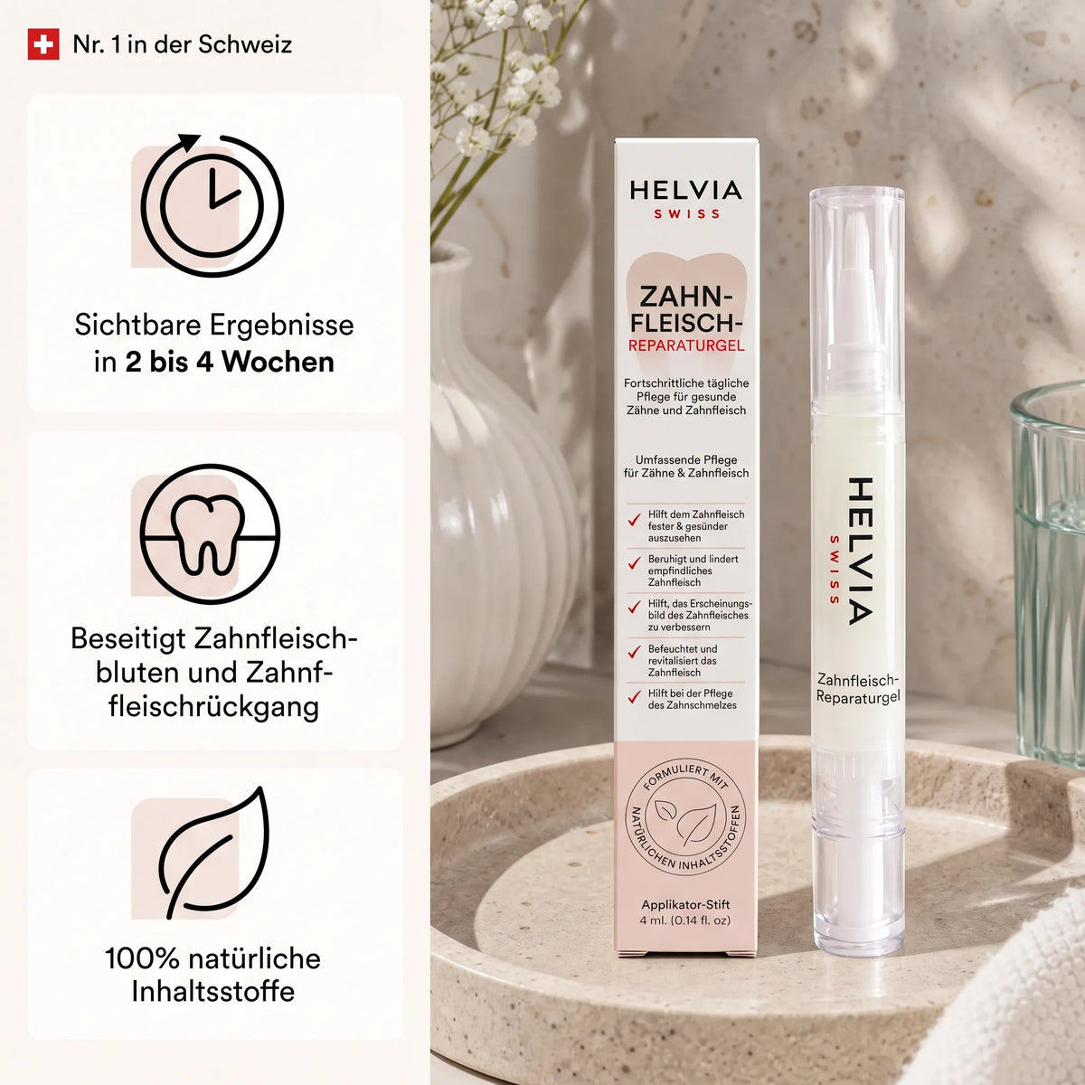 Zahnfleisch-Repair-Gel HELVIA SWISS