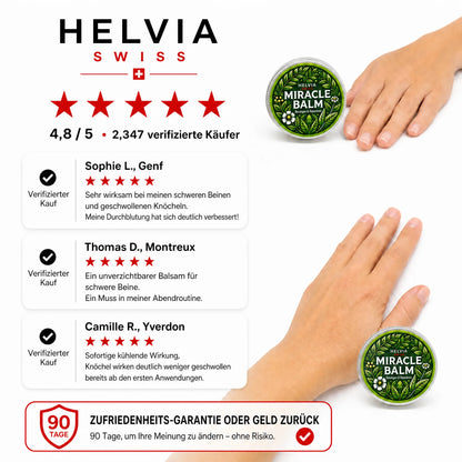 Wunder-Balsam Gegen Schwere Beine HELVIA SWISS