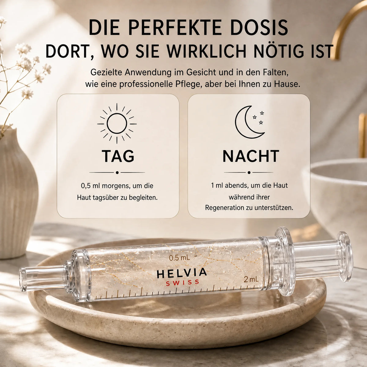 Straffendes Seiden-Peptid-Serum HELVIA SWISS