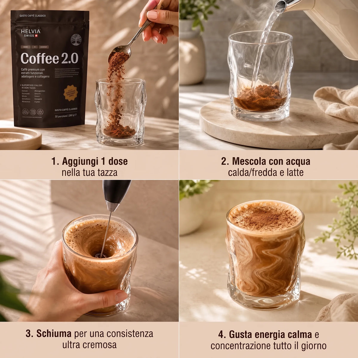 Coffee 2.0 — Caffè ai Funghi Funzionali HELVIA SWISS