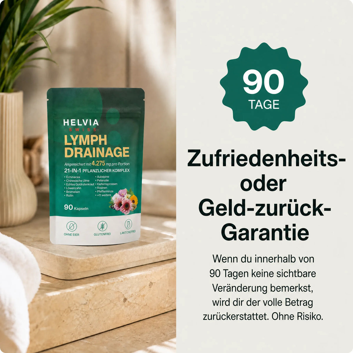 Lymph Drainage Softgels HELVIA SWISS