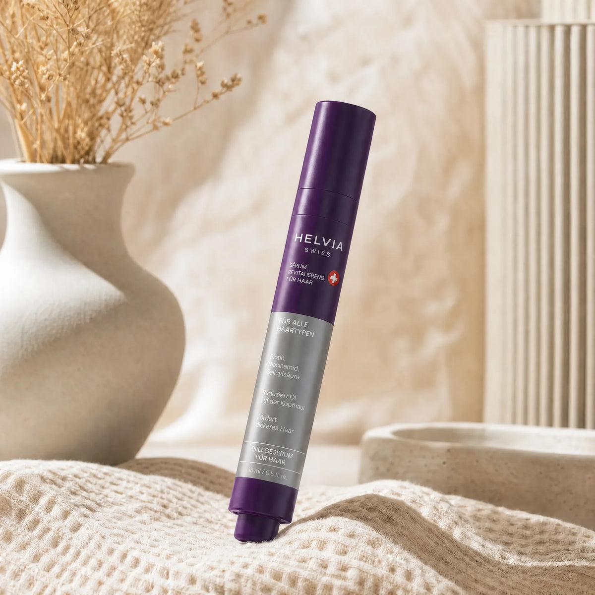 Kopfhaut Serum Roll-On Verdichtend HELVIA SWISS