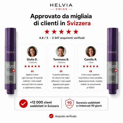 Siero Roll-On Densificante Cuoio Capelluto HELVIA SWISS