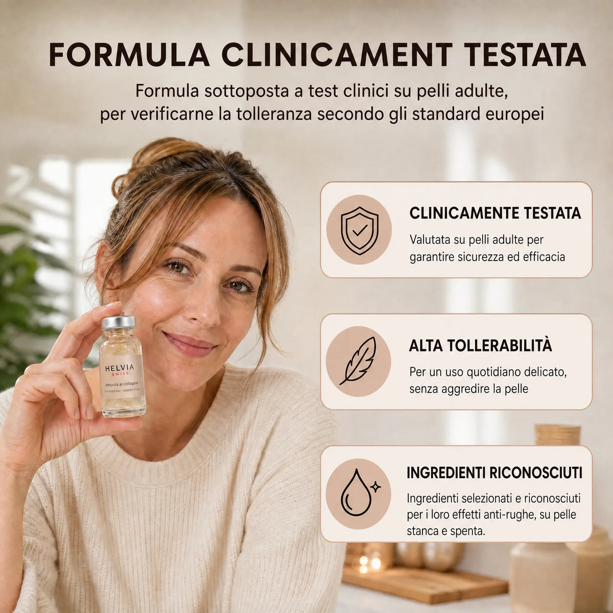 Siero Liftante Peptidi di Seta HELVIA SWISS
