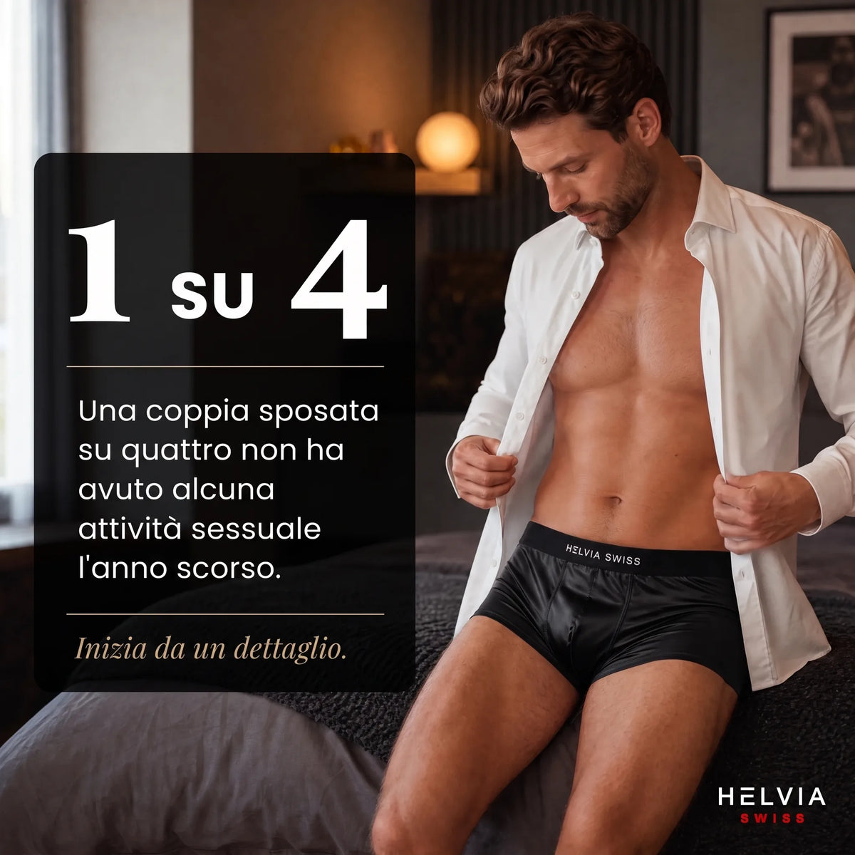 Boxer in Seta Premium Comfort Assoluto HELVIA SWISS