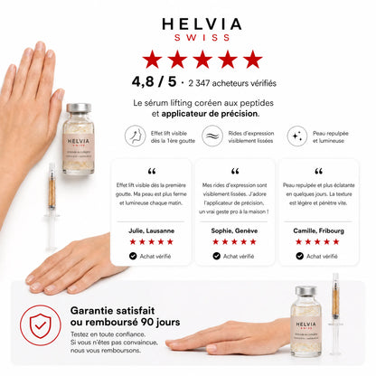 Sérum Liftant Peptides de Soie HELVIA SWISS