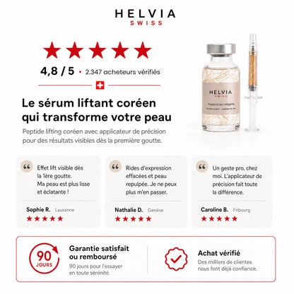 Sérum Liftant Peptides de Soie HELVIA SWISS