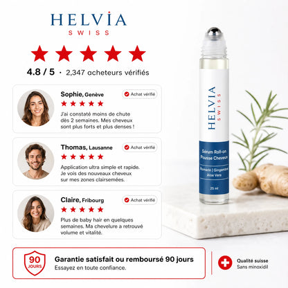 Sérum Roll-On Repousse Capillaire HELVIA SWISS