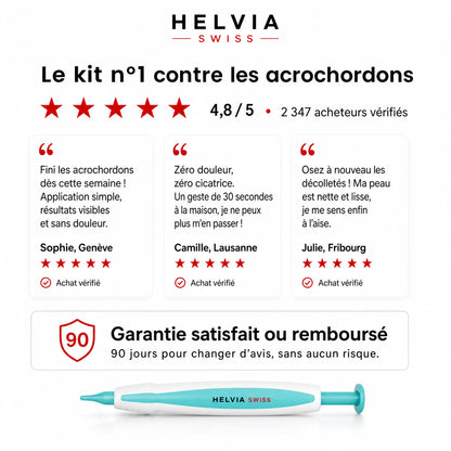 Kit Anti-Acrochordons — HELVIA SWISS